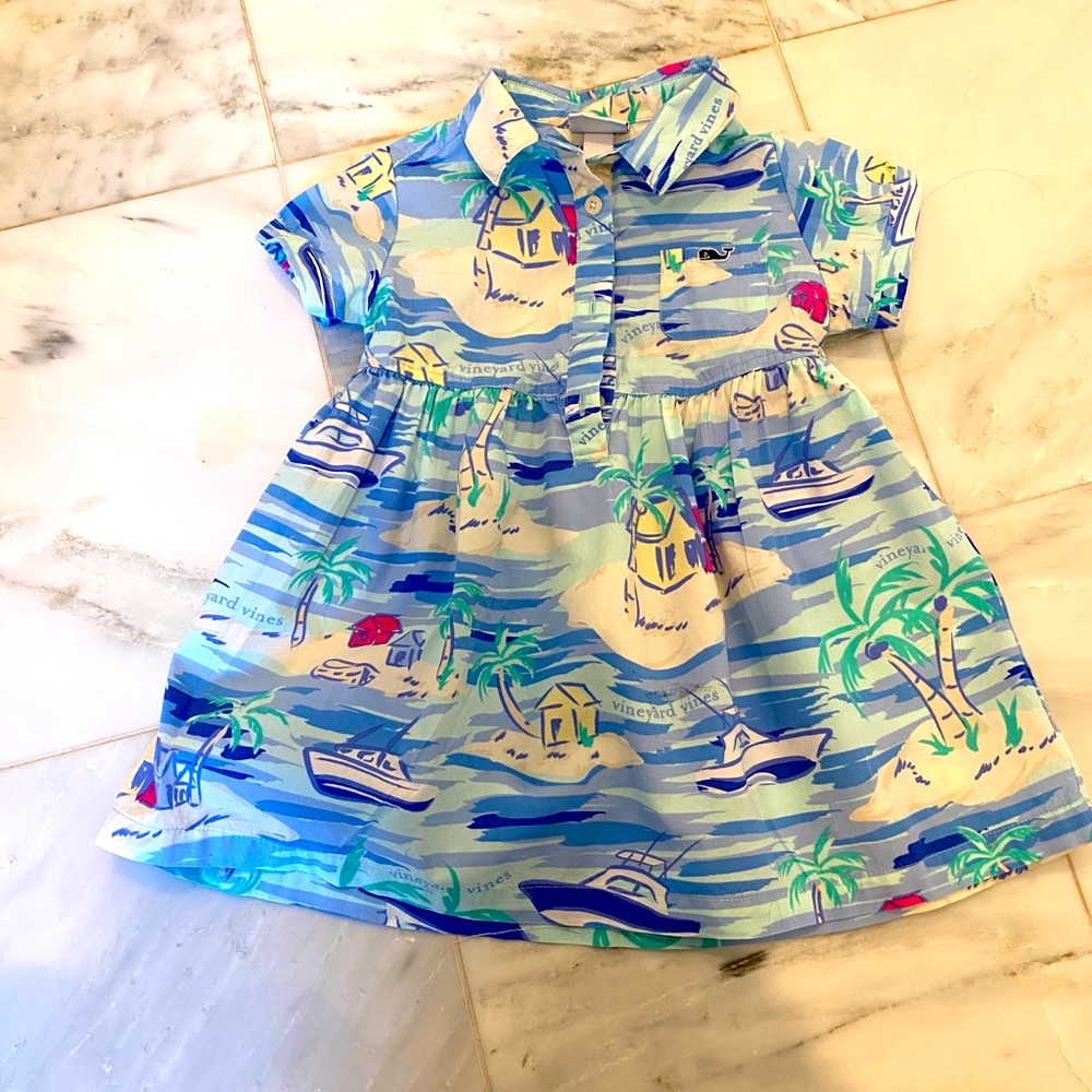 Vineyard Vines Girls Dress 2T